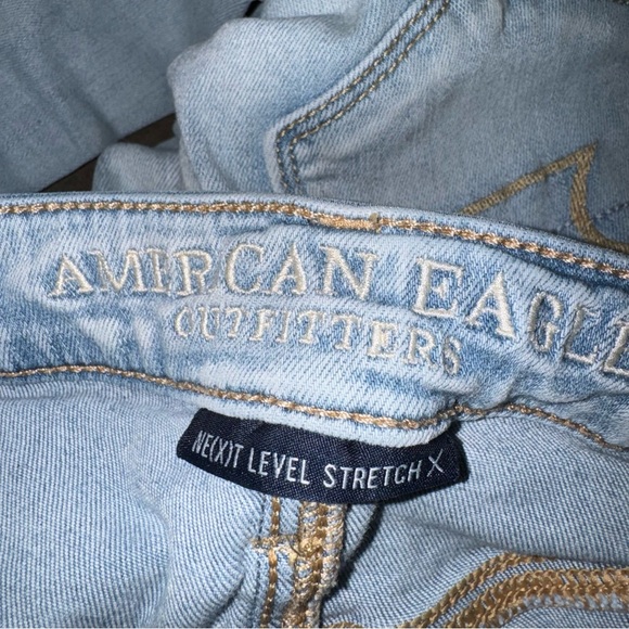 american eagle sz 4 ripped jeans - Picture 4 of 6